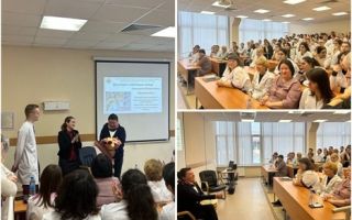 Встреча студентов и преподавателей колледжа с известной актрисой Анастасией Мельниковой